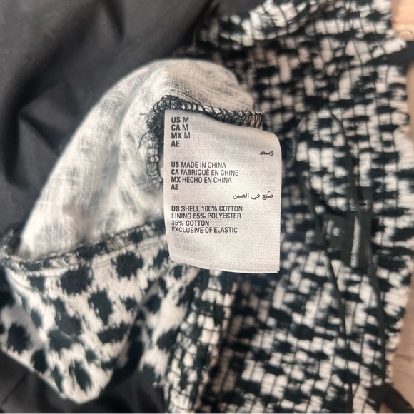 INC International Concepts 
Cotton Printed Piped-Trim jumpsuit, size M - Picture 7 of 11